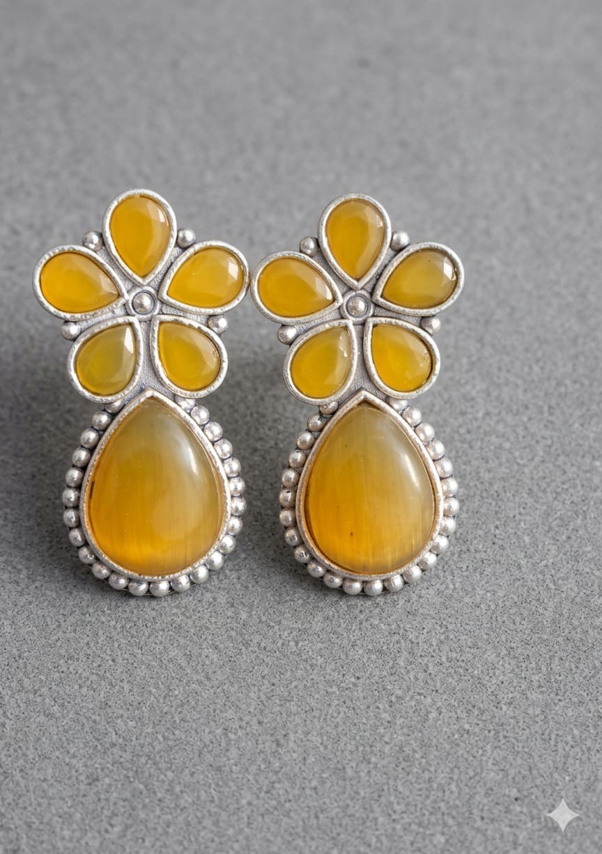 Meethi Boondi - Drop stud earrings
